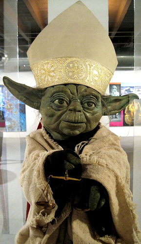 Illustration for article titled The Most Exalted Star Wars Religious Art In The Universe